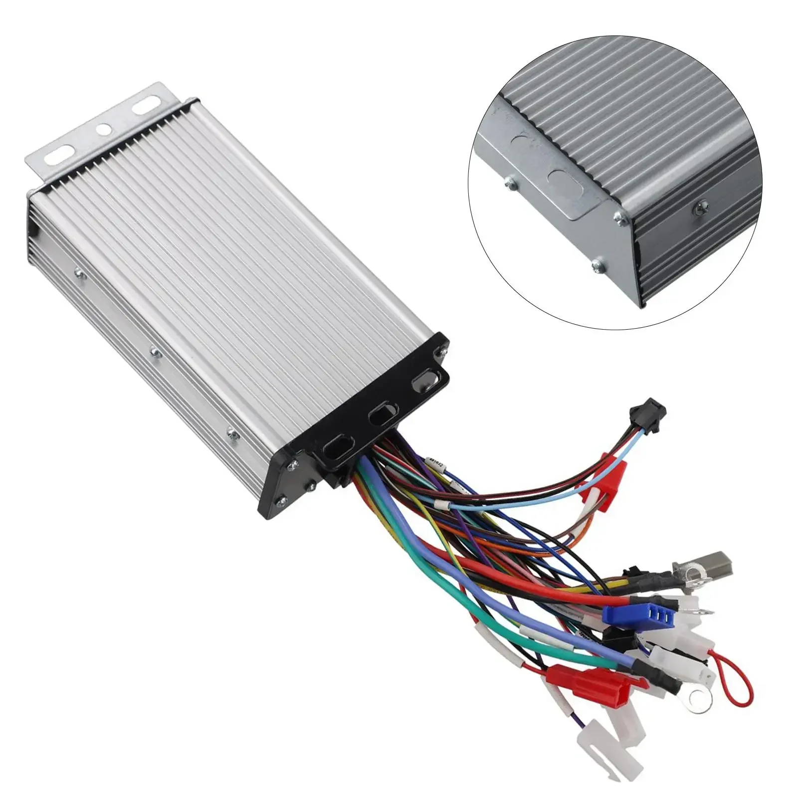 Двухрежимный бесщеточный контроллер для электродвигателя 36 В/48 В/60 в/64 в 500 Вт-800