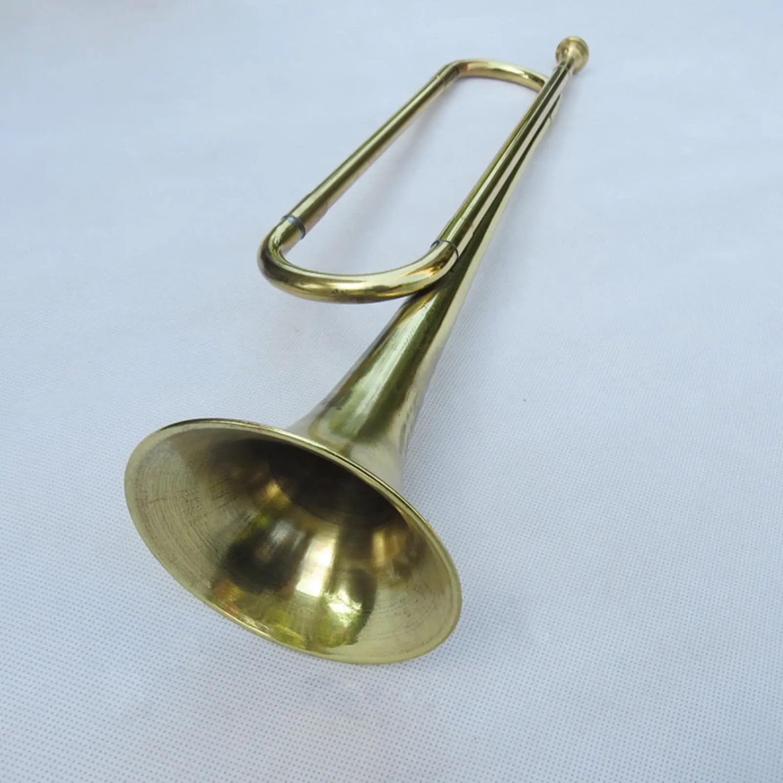 C Flat Bugle Brass Классическая труба из латуни для начинающих кавалерийских детей