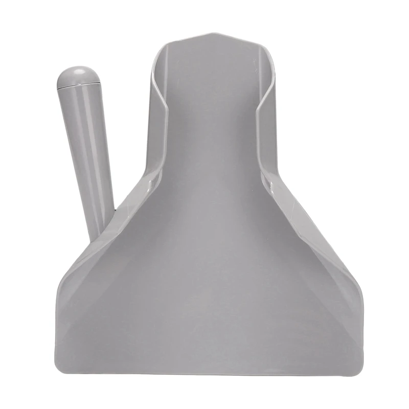 

5X Plastic Chip Scoop French Fries Shovel Loader Chip Packaging Shovel Funnel Popcorn Fast Food Right Handle