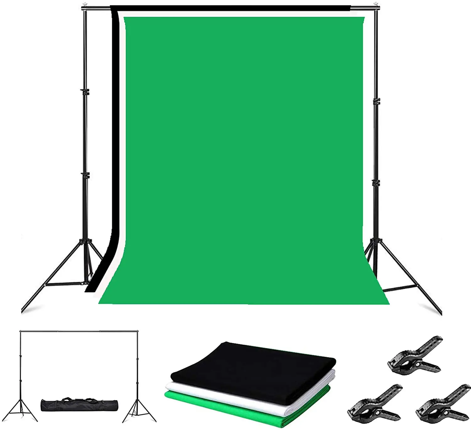 Комплект освещения для фотосъемки 2 6 м x 3