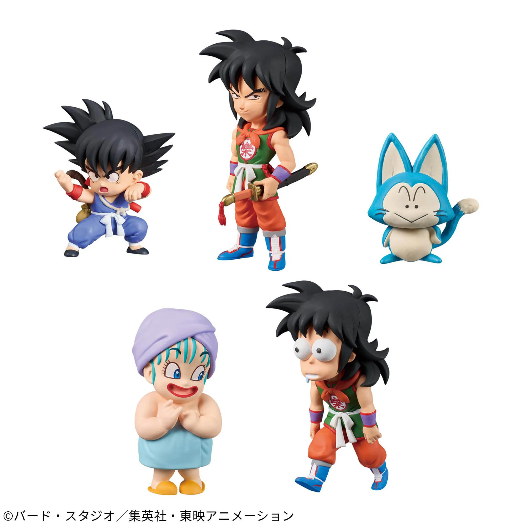 Оригинальная коллекционная фигурка Banpresto WCF Dragon Ball: Детская эра – Ямча, Пуар, Сон Гоку, Улун (как Бульма), Ямча. Аниме-фигурка. (art.: 3920da49daaf4) - 3920da49daaf4