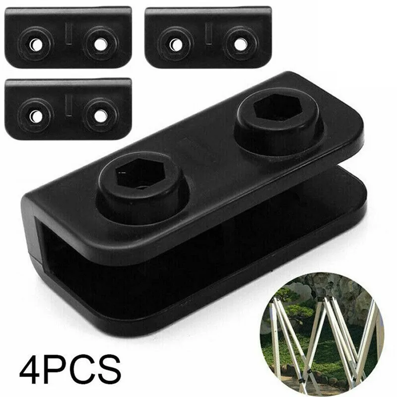 

1pc/4pcs Rectangular Bracket 2-Way Pop-up Tent Gazebo Replacement Connector Spare Parts Rectangular Bracket Tents Accessories