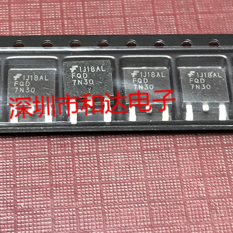 

20pcs orginal new FQD7N30 MOS field effect tube patch TO-252 300V 5.5A