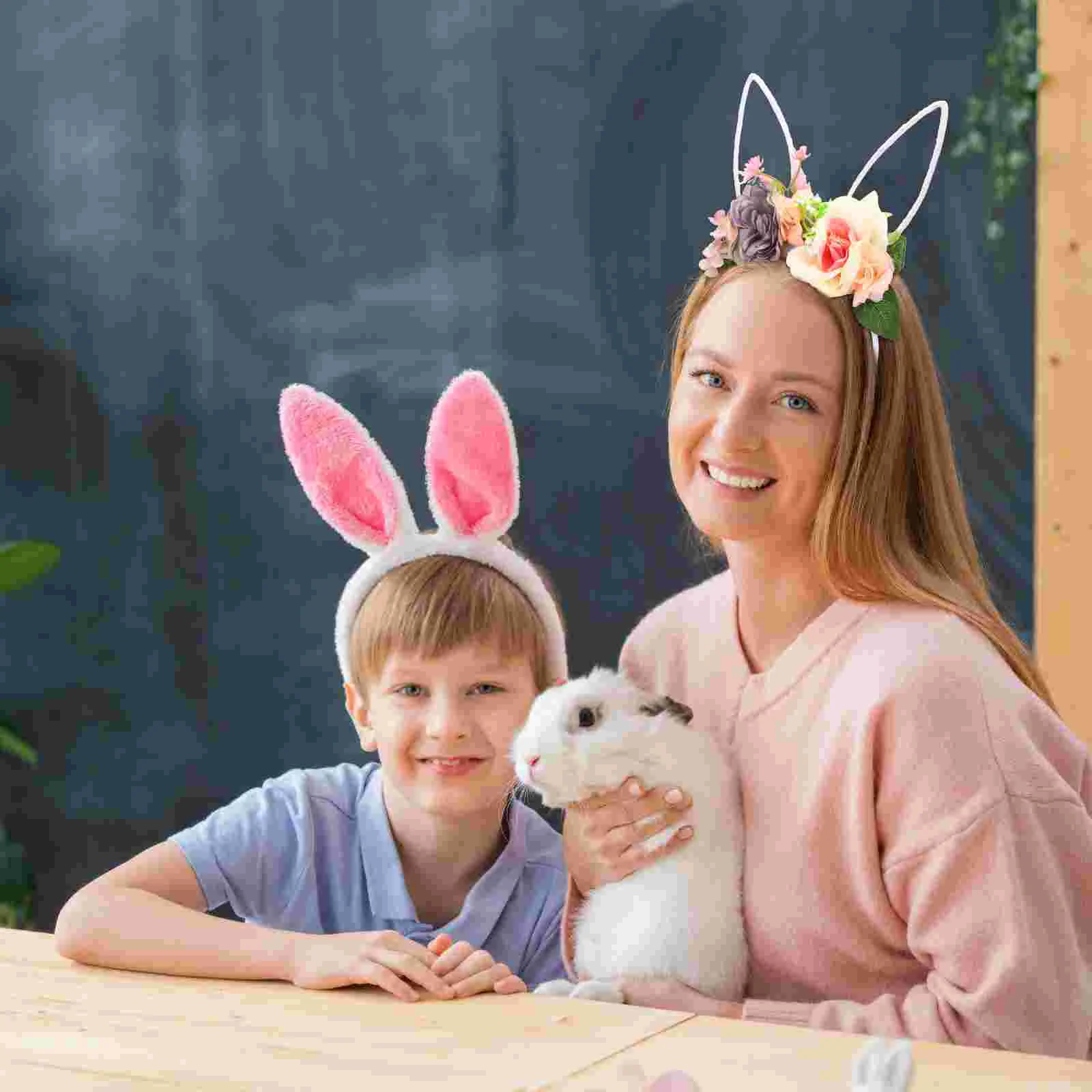 

Girl Headband Rabbit Ears Costume Bunny Bulk Headbands Womens European Fashion Easter