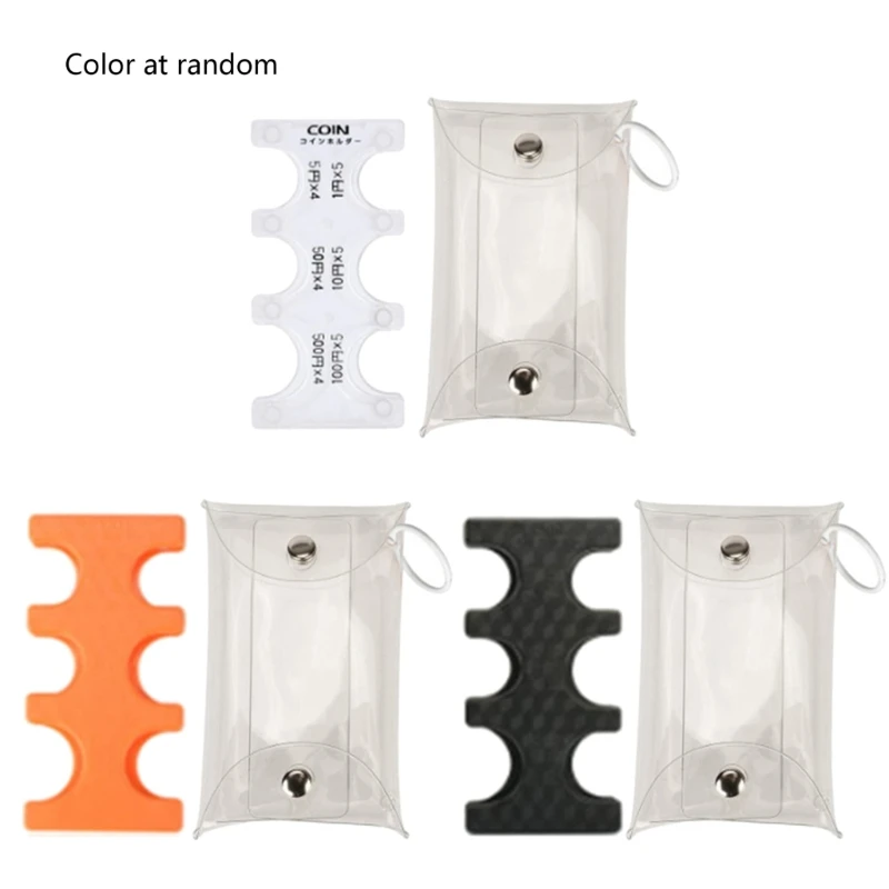 

Fashionable Coin Purse PVC Coin Holder Coin Money Pocket Coin Bag Wallet Simple Storage Bag for Women Girls