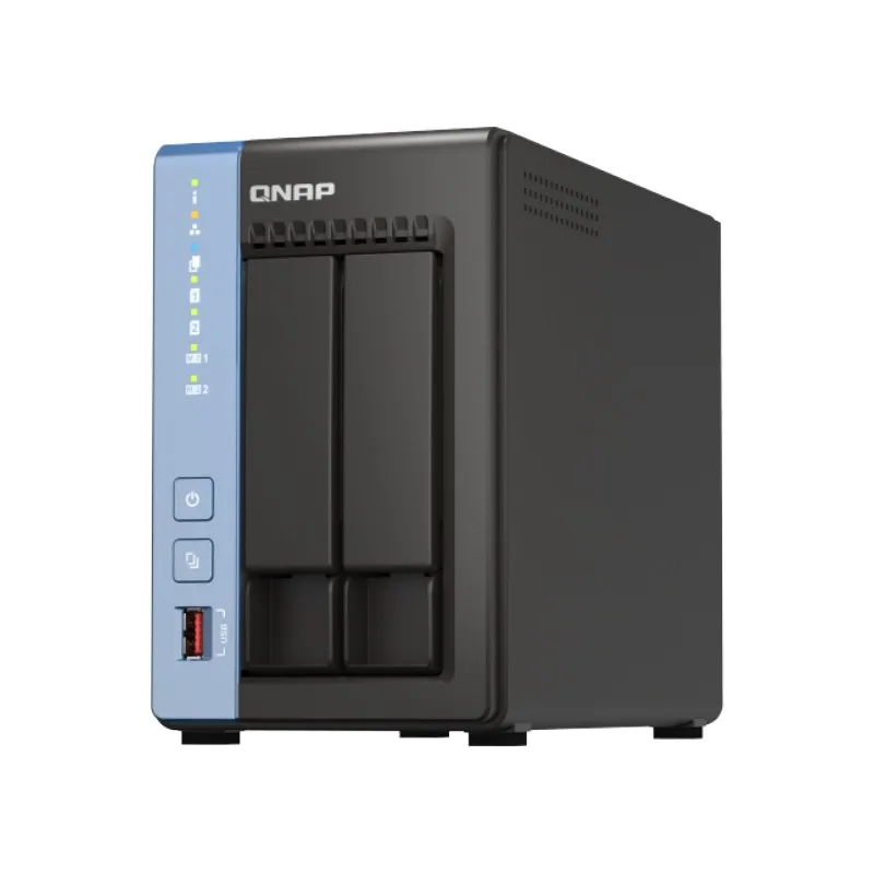 QNAP-TS-264C-LP8G Memory for Cloud Storage,NFC Network Storage Device, M.2,diskless nas, Nas Server, 2 years warranty