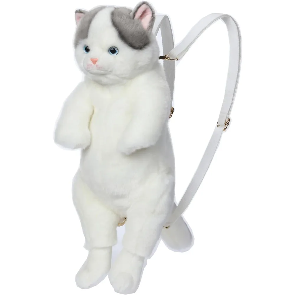 

Милый плюшевый рюкзак с изображением кошки и животного, несколько модных сумок через плечо, подарки через плечо с регулируемыми ремешками для женщин и мальчиков