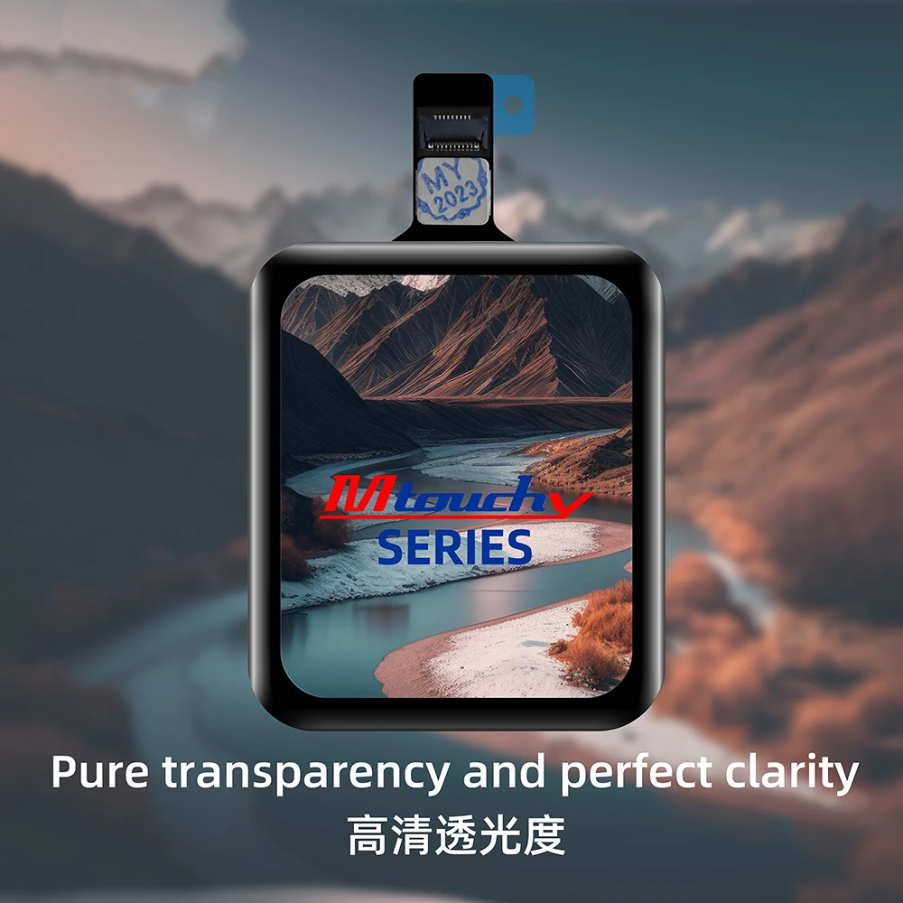 10 шт./лот для Apple Watch Series 2 3 4 5 6 SE сенсорная панель дигитайзер сенсорное стекло + OCA S3