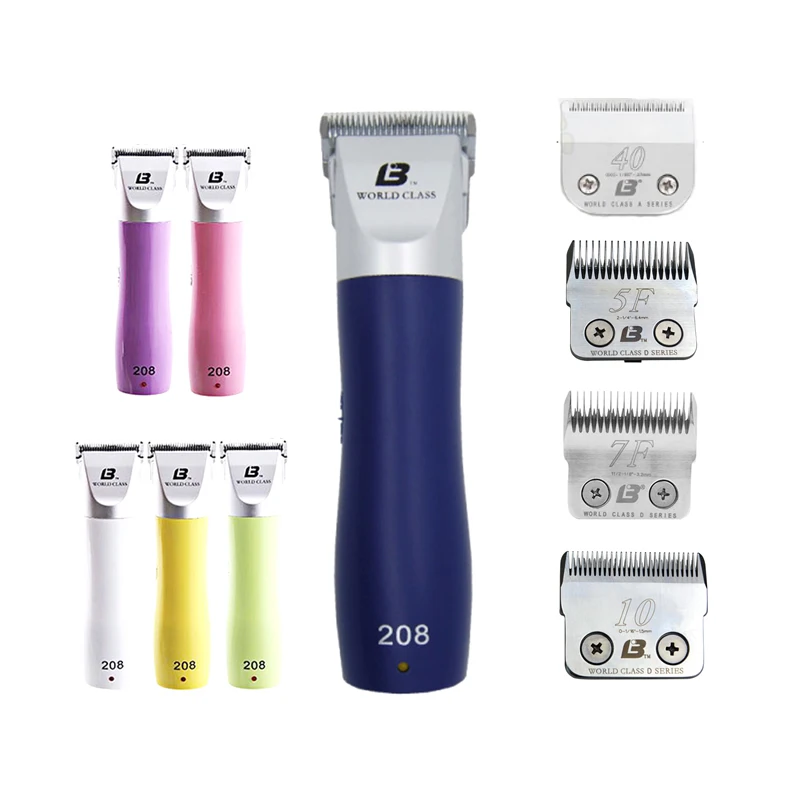

LB 208 4-blade Cordless Powerful rechargeable Detachable Blades Clipper