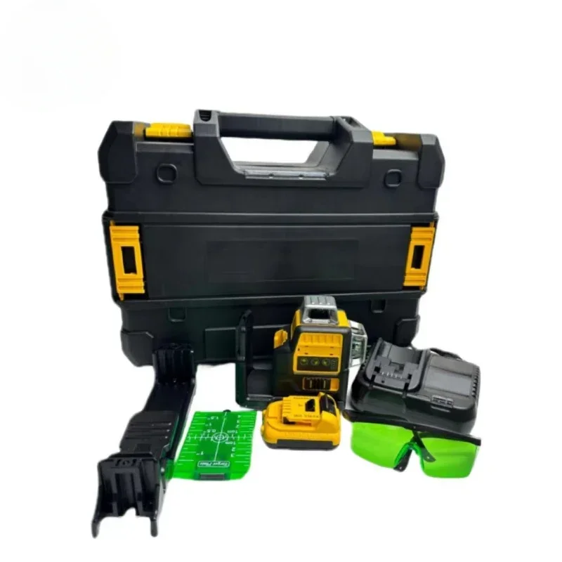 Лазерный уровень профессиональный самонивелирующийся нивелир с 12 линиями