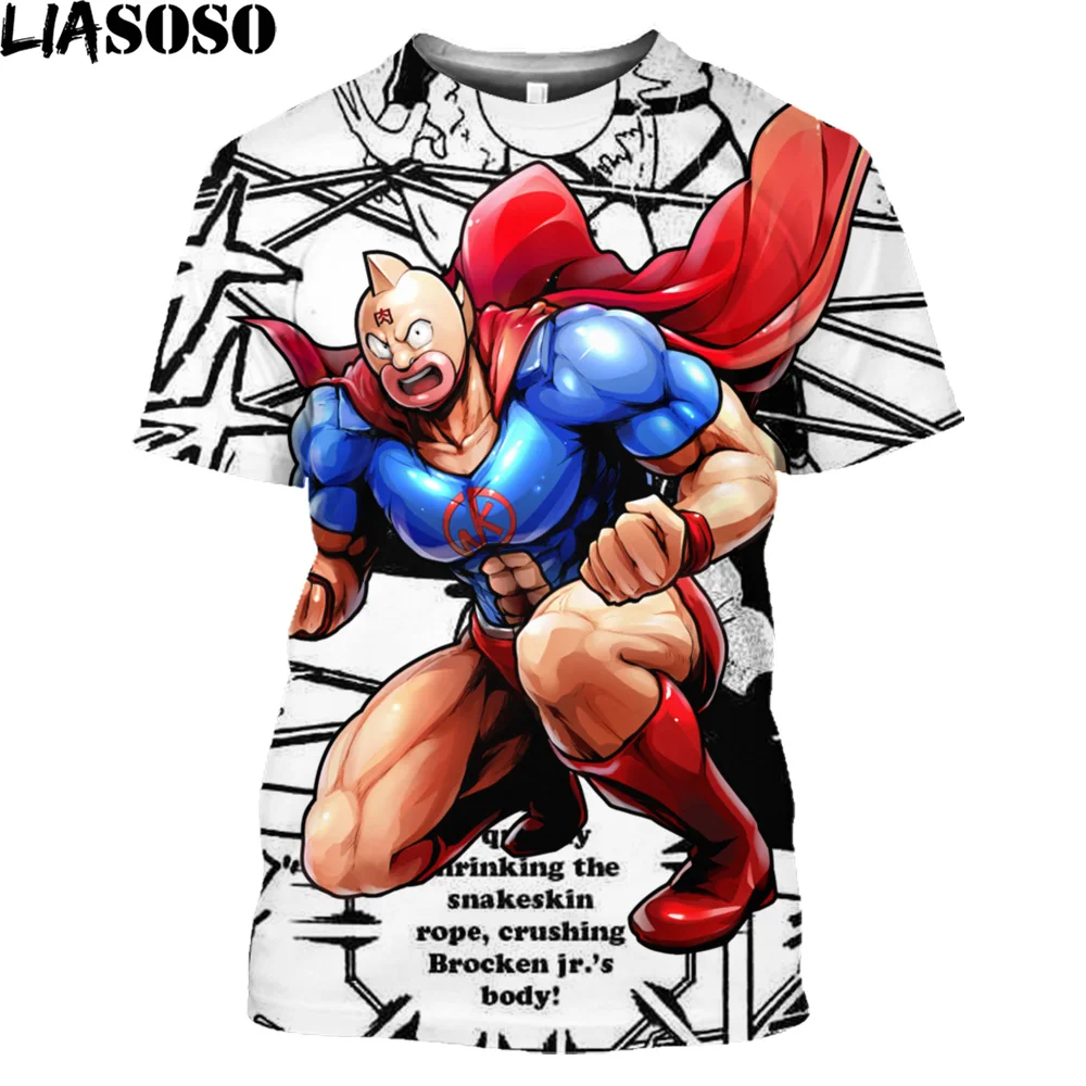 

2022, футболка Kinnikuman с рисунком 3d, для мужчин и женщин