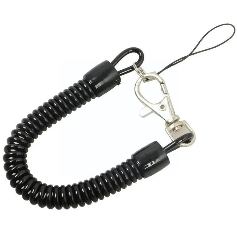 

1 шт. Тактический выдвижной пружинный эластичный шнур, искусственный инструмент для рыбалки, защита от потери, портативные ремешки, уличное снаряжение для телефона M2H4
