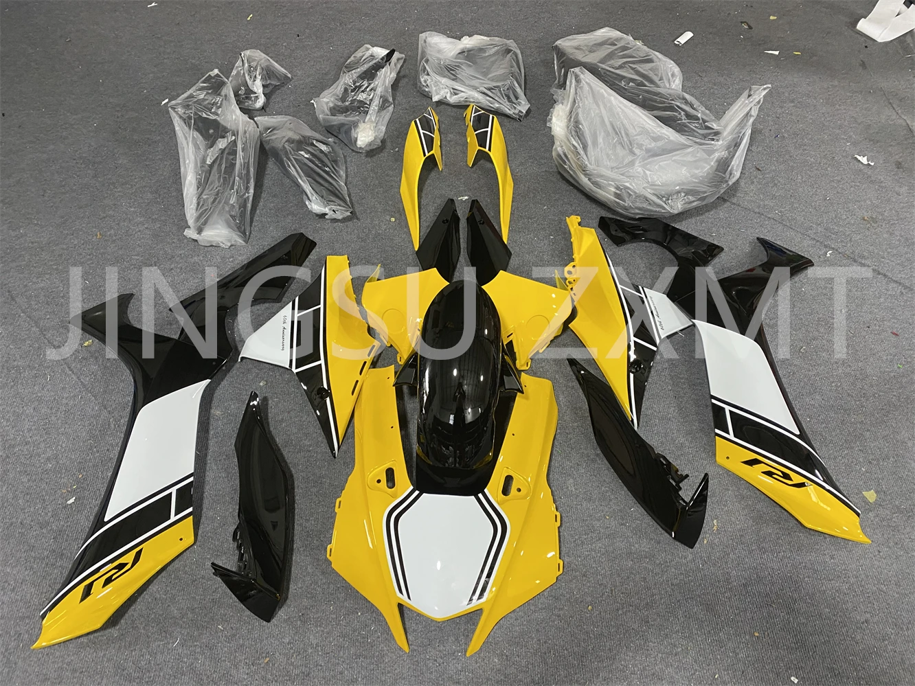 МОТОЦИКЛ ABS инъекция синий корпус обтекатель комплект для Yamaha YZF R1 YZFR1 2020 2021 2022 2023