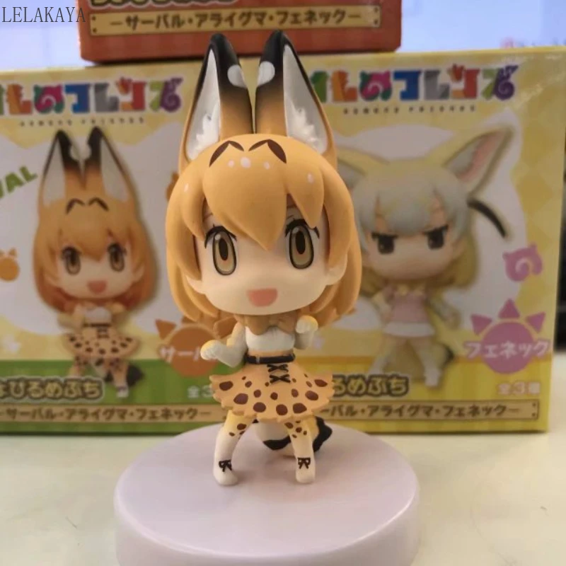 3 шт./компл. аниме Kemono Friends Project мини-фигурки животных из ПВХ коллекционные модели