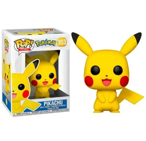 Фото Новинка: Серия Funko POP Pokemon # 353 # 553 # 598 # 779 # Коллекционная виниловая фигурка Пикачу 842: Игрушки для детей, подарки на Рождество №4