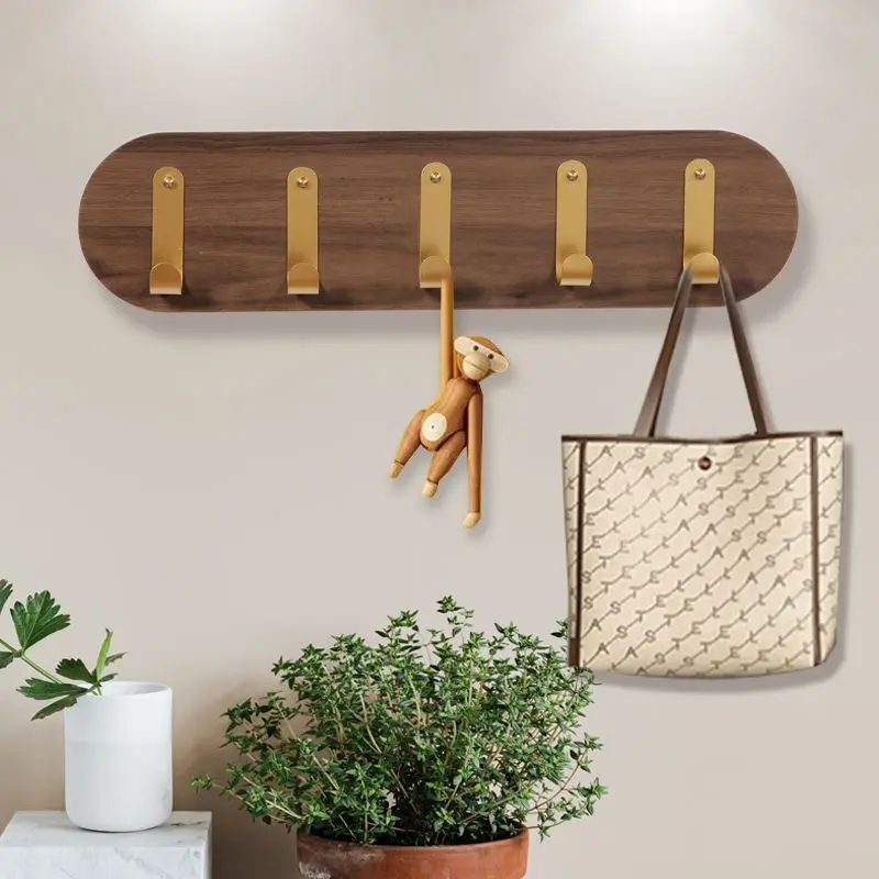 Вешалки для одежды настенная вешалка органайзер хранения гостиной современная