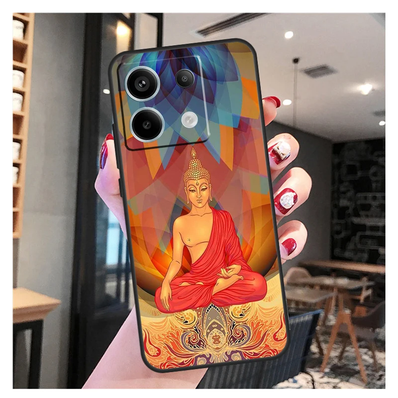 Чехол Будды Budha для Xiaomi Redmi Note 13 Pro 12 11 9 10 12S 11S 10S 9S 10C 12C 13C чехол