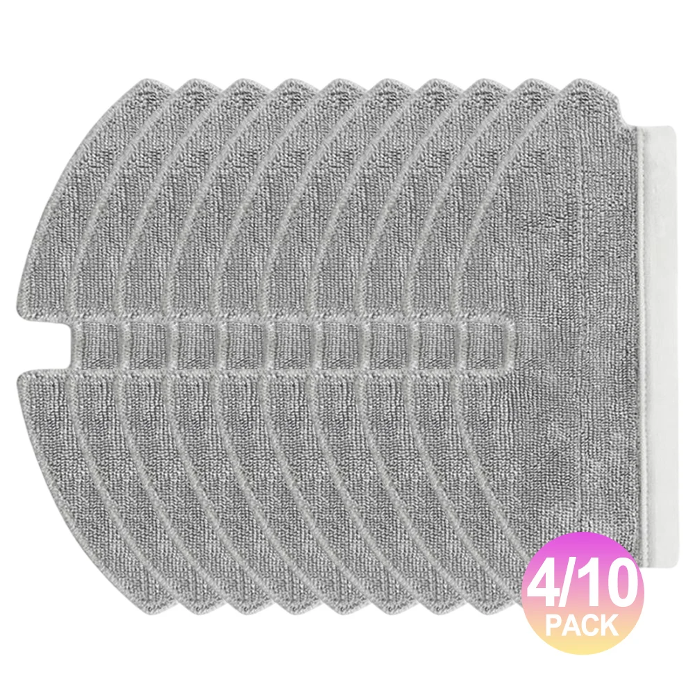 4/10 шт. комплект тряпок для швабры Mova M1/для Trouver M1 робот-пылесос запасные части