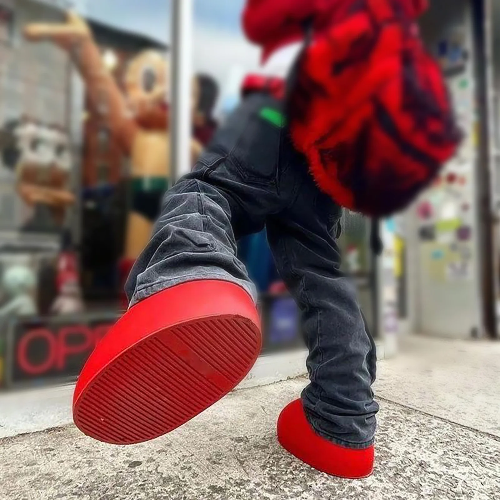 Красные Сапоги Астробой Купить