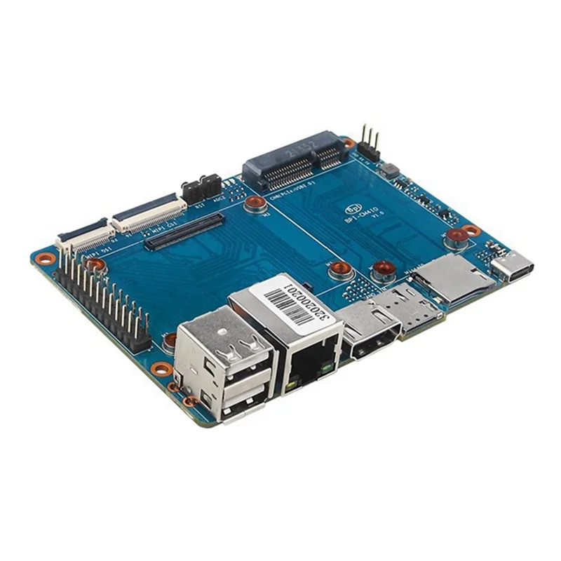 Для банана Pi -CM4 Amlogic A311D для четырехъядерного процессора ARM -A73 4G LPDDR4 16G EMMC Minipcie