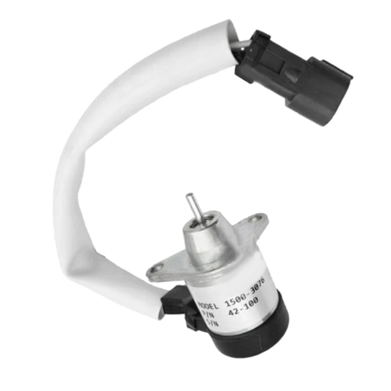 

12V 1500-3076,41-9100,42-100 Refrigerated Truck Diesel Engine Fuel Shut Off Solenoid For Yanmar Engine Stop Solenoid