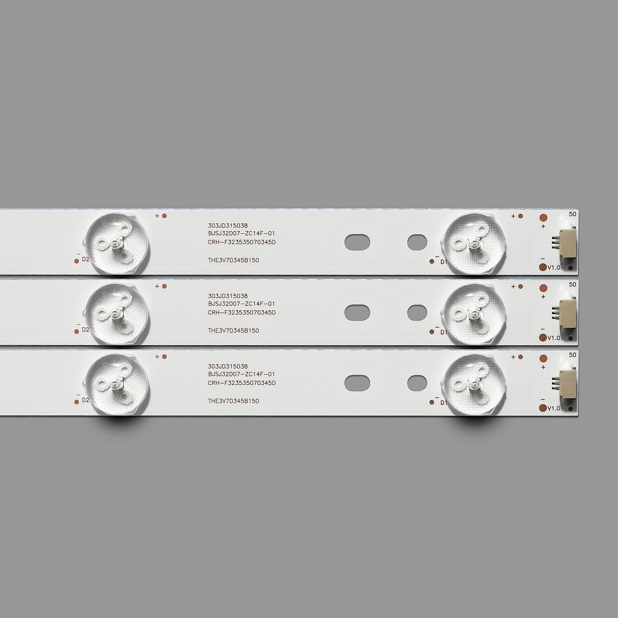 

Suitable for Haier 32-inch CRH-F323535070345D-REV1.1 LCD TV light strip 7 lamp 3V aluminum substrate