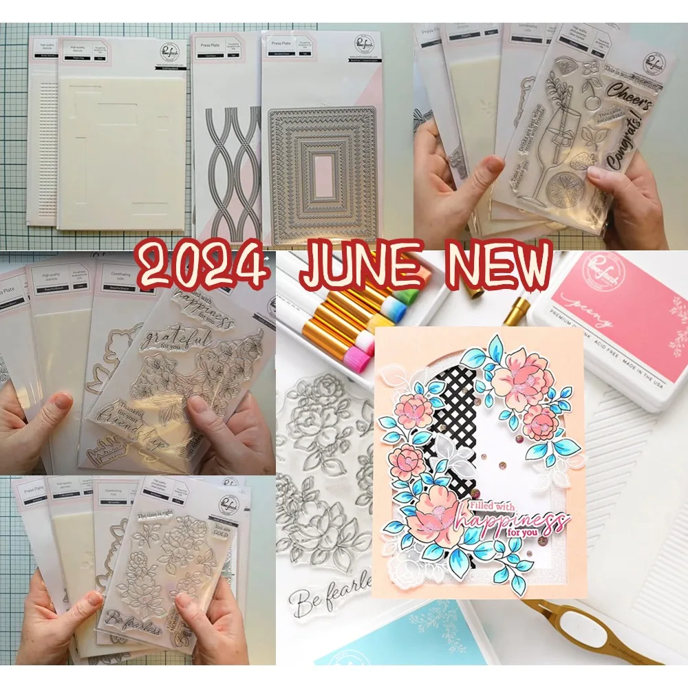 Лучшие Вырубные штампы трафарет горячая фольга украшение тиснение сделай сам