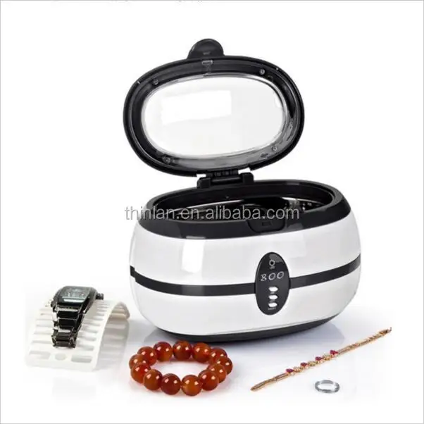 

600ml Ultrasonic Cleaner 35W Jewelry Eyeglass Watch Circuit Board Cleaning Machine Intelligent cleaning bath power driver