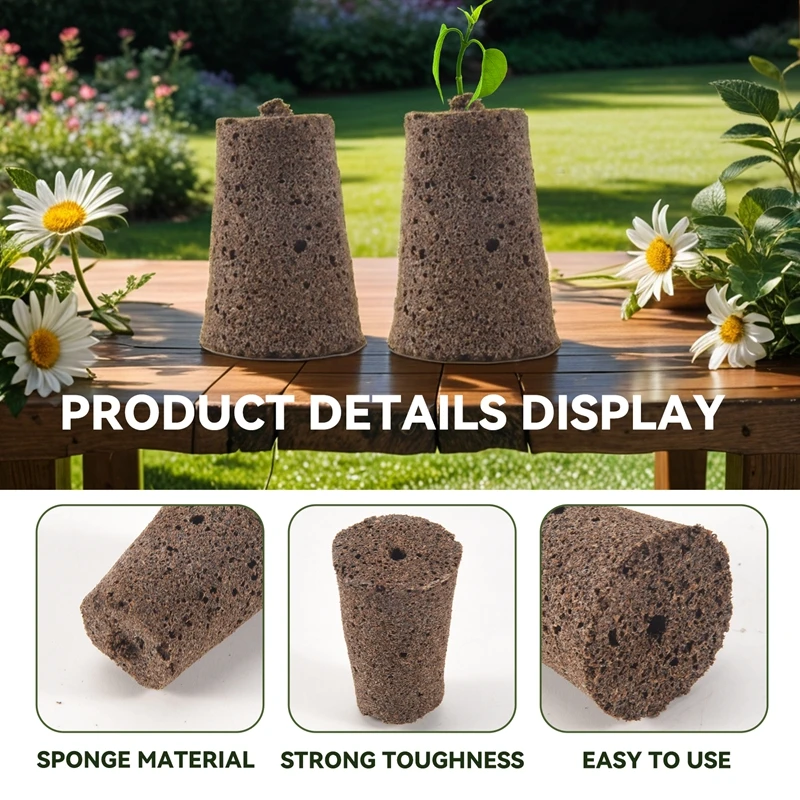 Губки для выращивания растений умная губка с питательными веществами Сменная