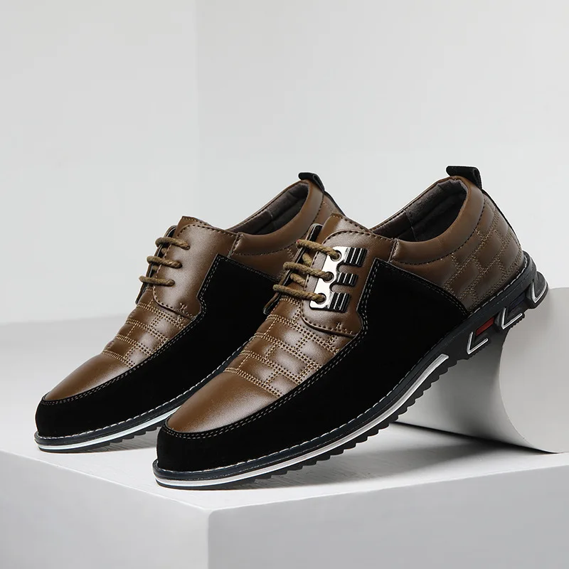 Flat Heel Casual Male Footwear 