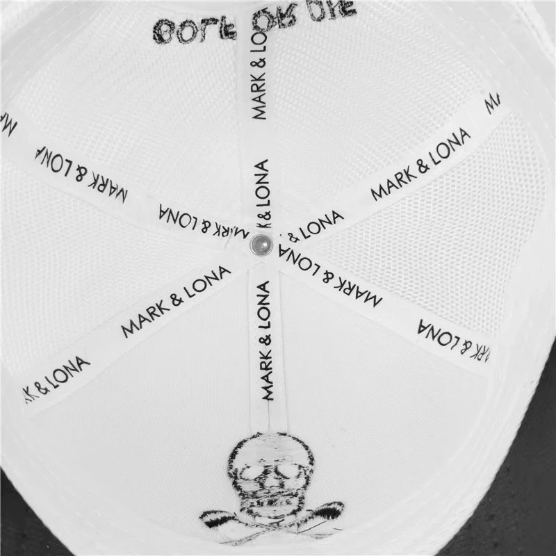 Skull Brand Logo New Golf Cap Japanese Version Baseball Cap for Men and Women Designer Hat