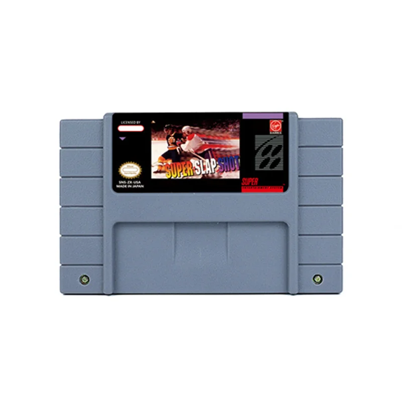 

Экшн-игра Super Slap Shot для SNES 16 бит