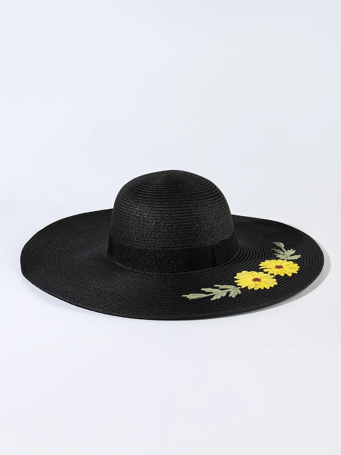 

Hats gorras sombreros capshat Floral Pattern Wide Brim Straw Hat beach