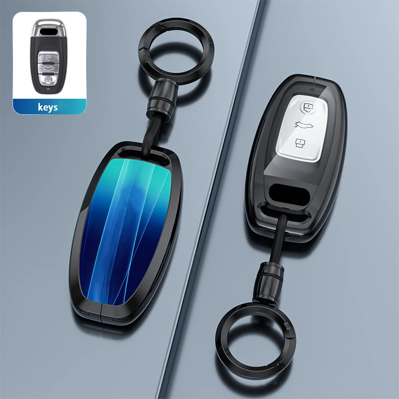 Цвет градиента из цинкового сплава для Audi A6 A4 A5 A7 A8 C8 Q8 8S 8W Q7 B9 4M S5 S4 S7 D5 TT TTS TFSI E-Tron