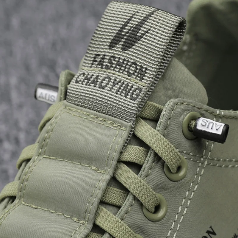 2024 новая оригинальная брендовая зеленая повседневная обувь для мужчин шелковая