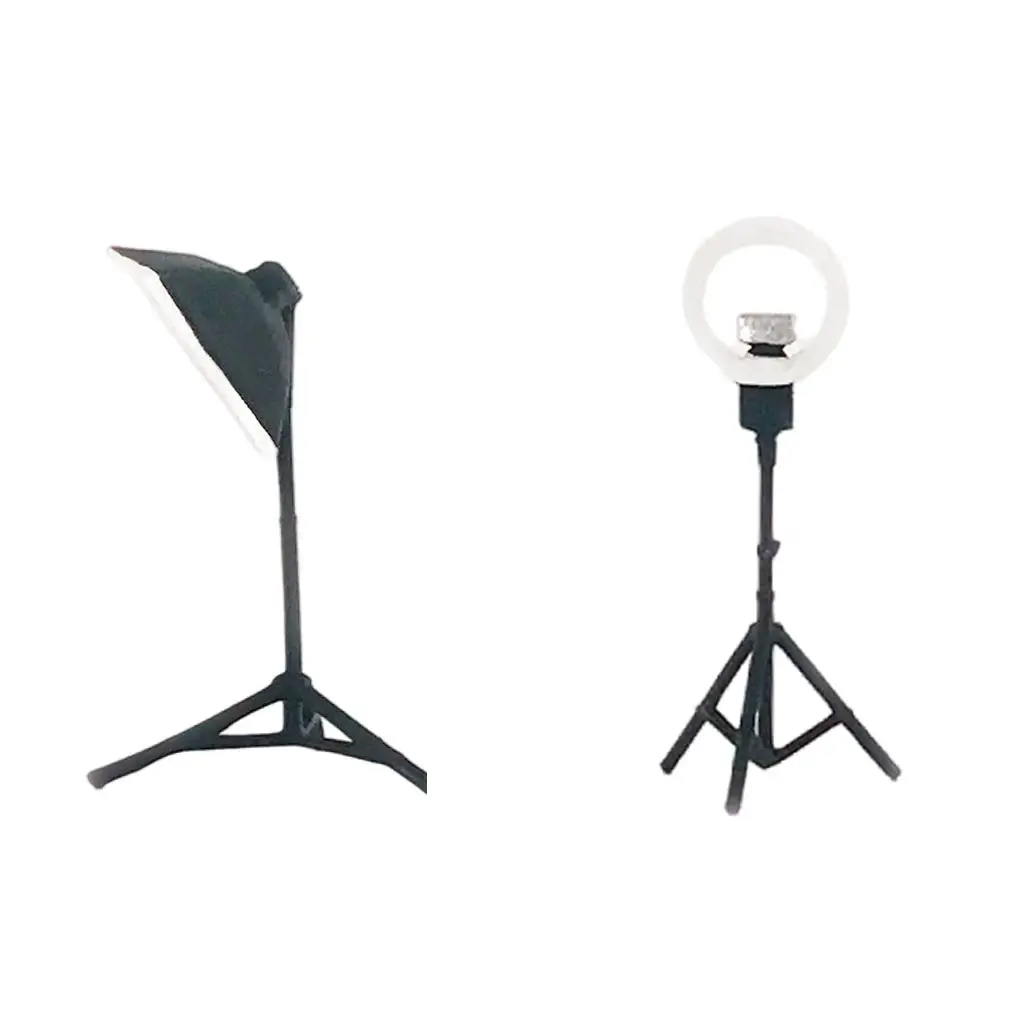 

Resin 1/64 Photo Props Lights Model, Miniature Architecture Model Micro Landscape Layout,Collectible Accessories Supplies