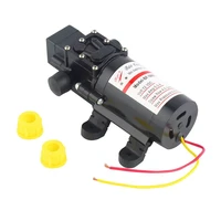 dc 12v 60w motor high pressure diaphragm water self priming pump 4 0lmin waterproof automatic pump black