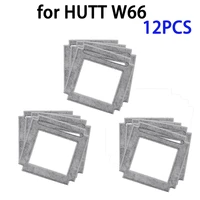12pcs mops for hutt w66 vacuum cleaner replacements accessories parts robot spare parts kits for hutt w66