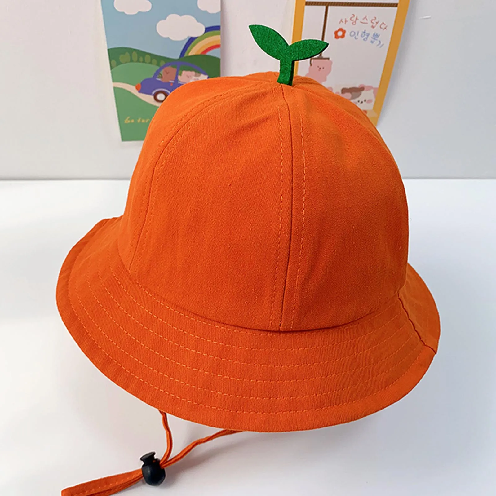 Fisherman's Baby Outdoor Hat Kids Printing Cap Sun Hats Toddler Pattern Baseball Fuzzy Bucket Hats Leopard Cute Bucket Hat Set