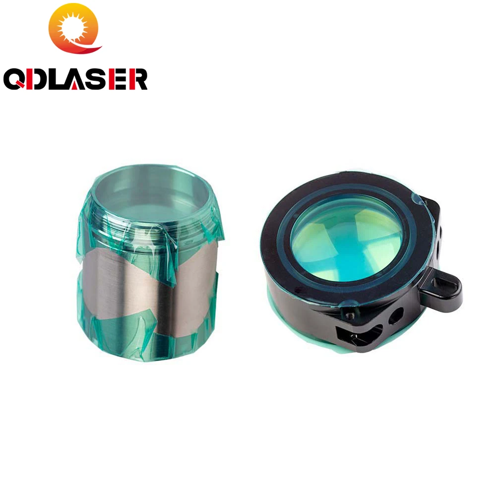 

QDLASER Fiber Laser Focus Lens Collimator Lens D37 F100 D38.1 F200 for Raytools Laser Cutting Head BM114