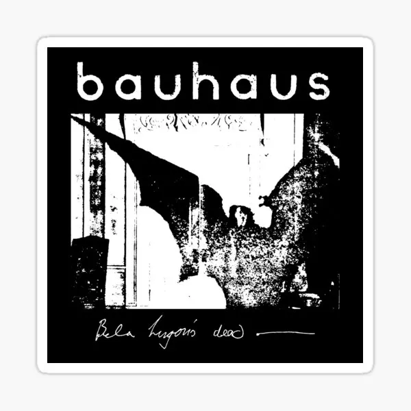 

Bauhaus Bat Wings Bela Lugosi Is Dead 5PCS Stickers for Car Decorations Stickers Print Window Decor Luggage Home Wall