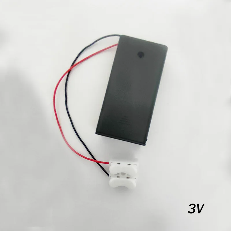 

Прозрачный аккумуляторный блок 3В/6В AA для диорам