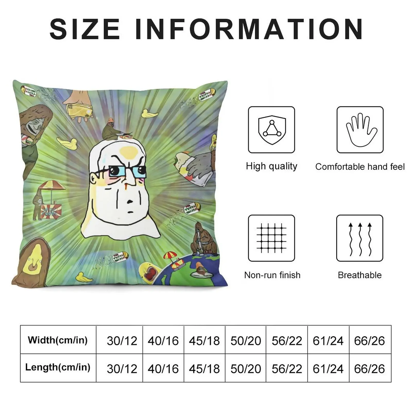 Trippa Snippa Вселенная большой лес-шоу наволочки для подушек рождественские