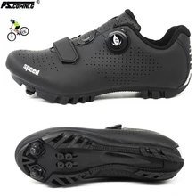 New Cycling MTB Shoes with Clits Men Route Cleat Road Dirt Bike Speed Flat Sneaker Racing Women Bicycle Mountain Spd Biking