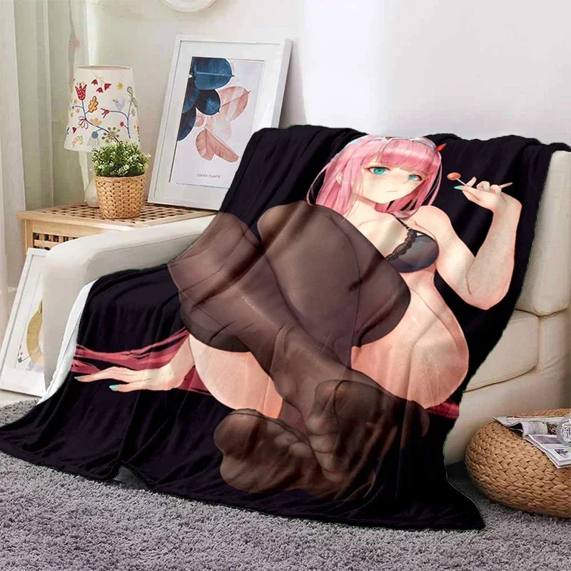 

Фланелевое пушистое одеяло Moon girls в стиле аниме, мультяшный монстр, детский и взрослый подарок, диван для путешествий, кемпинга