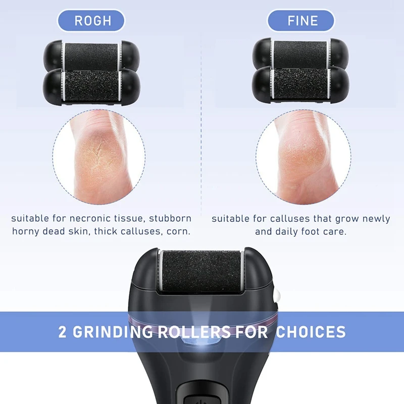 

Electric Callus Remover For Feet,Rechargeable Foot Scrubber Pedicure Kit For Cracked Heels And Dead Skin