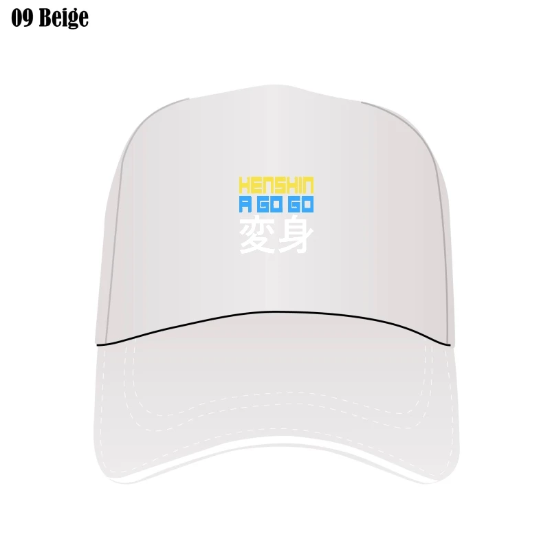 

Henshin A Go Go Slogan Bill Hats Men Custom Hat