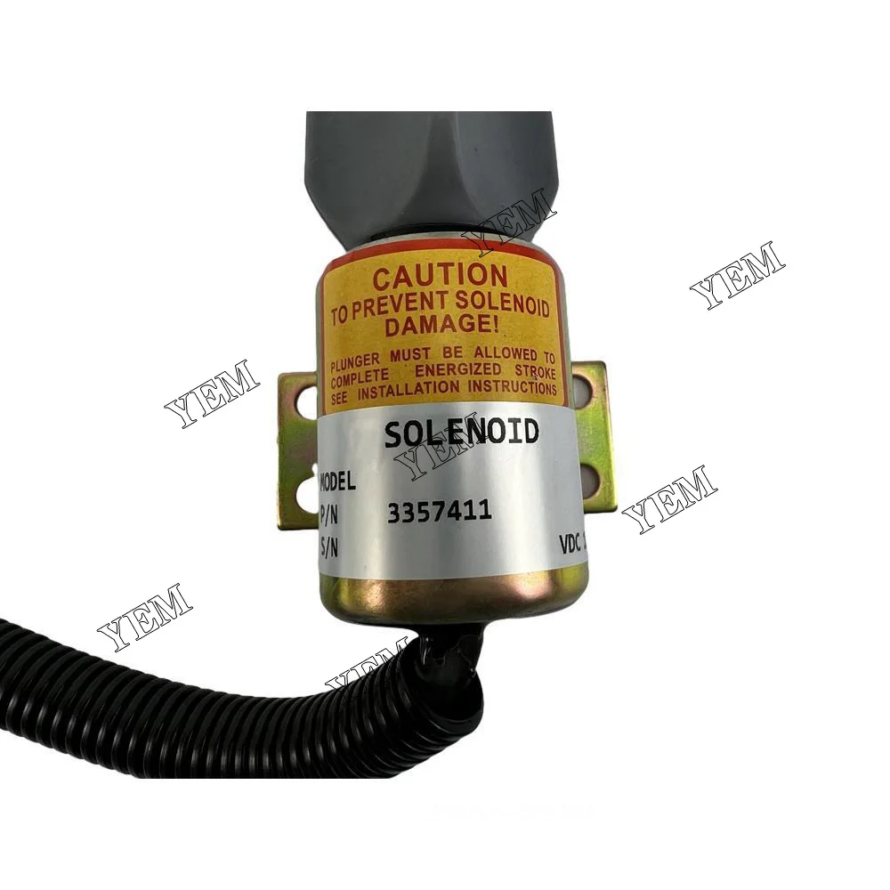 Соленоидный клапан 6CT8.3 3357411 1751ES-12E6ULB1S5 907120120014 совместимый с двигателем CUMMINS.