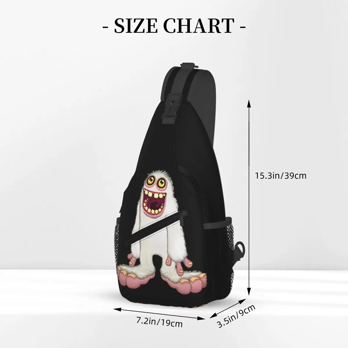 Сумка через плечо Mammott крутая нагрудная сумка рюкзак на My Singing Monsters для