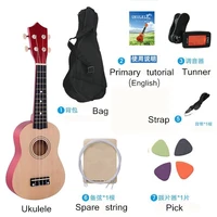ukulele 21 inch made of wood with englishi instructions instrumentos musicales ukelele guitar solid cnorigin beginner abs